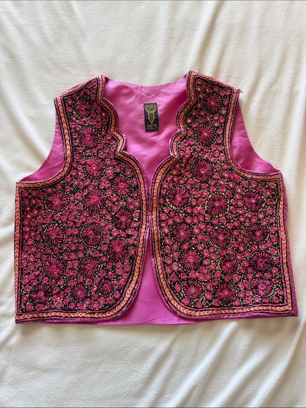 Baloch Art Quetta vest